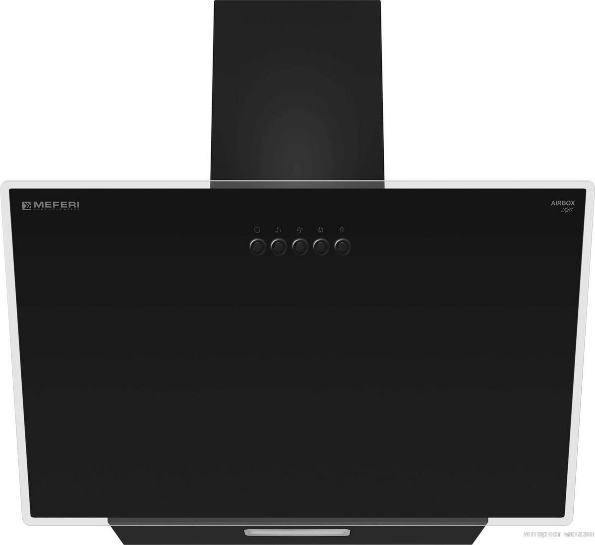 Кухонная вытяжка Meferi AIRBOX60BK Light