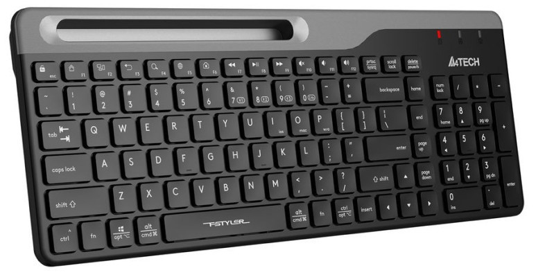 Клавиатура A4Tech Fstyler FBK25 (черный/серый)