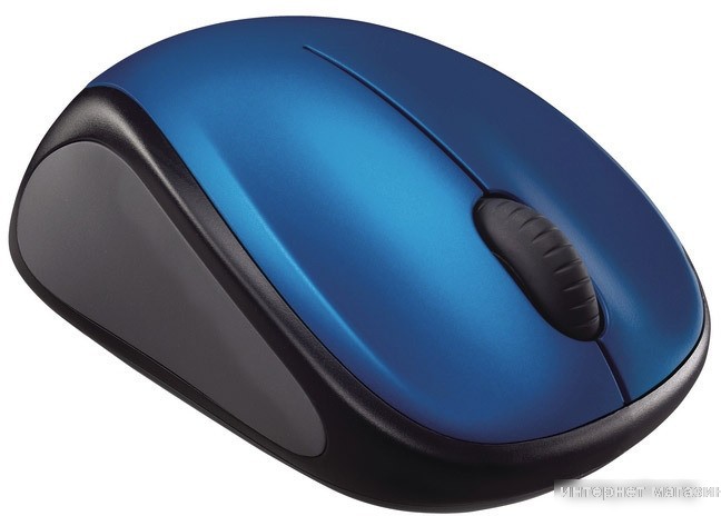 Мышь Logitech Wireless Mouse M235 Steel Blue (910-003037)