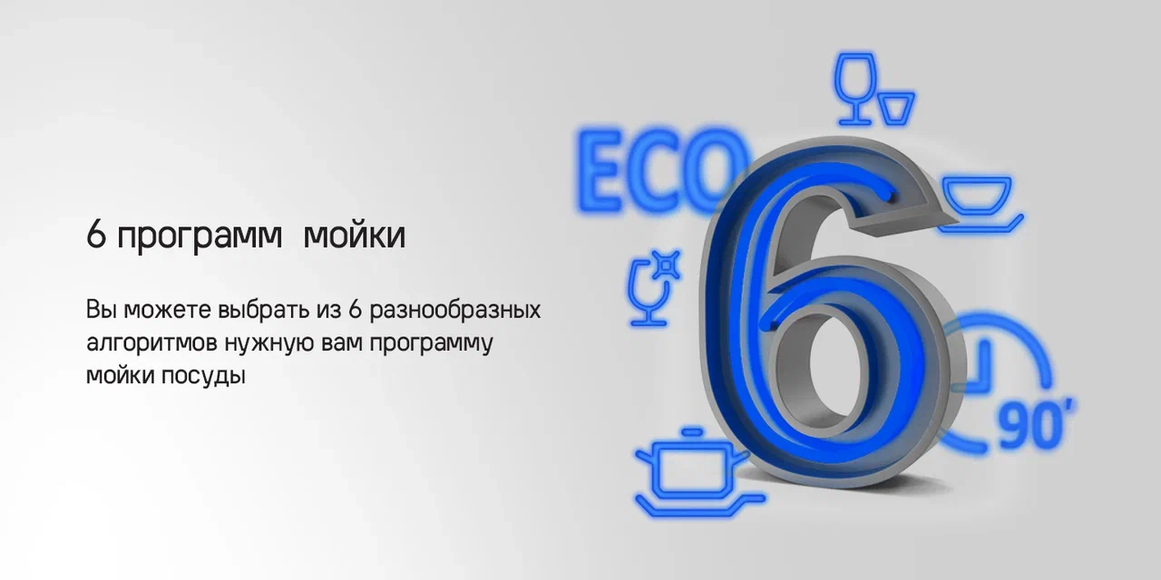 Посудомоечная машина MAUNFELD MLP 06S