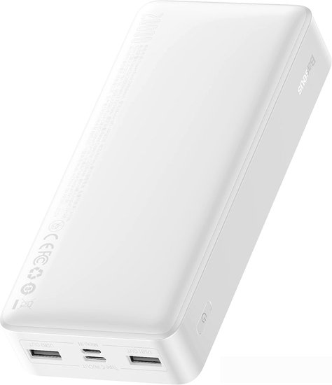 Внешний аккумулятор Baseus Bipow Digital Display PPDML-J02 20000mAh (белый)