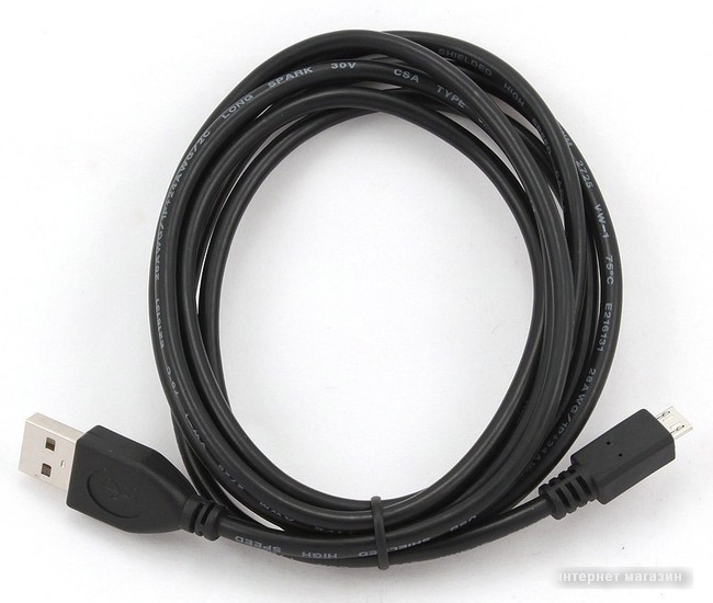 Кабель Cablexpert CCP-mUSB2-AMBM-0.5M