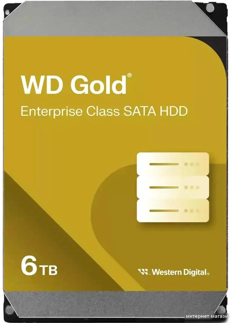 Жесткий диск WD Gold 6TB WD6004FRYZ
