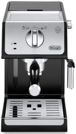 Рожковая помповая кофеварка DeLonghi Active Line ECP 33.21.BK
