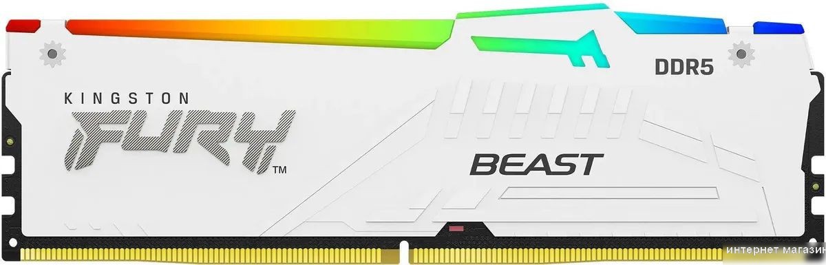 Оперативная память Kingston FURY Beast RGB 32ГБ DDR5 5600 МГц KF556C40BWA-32