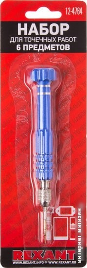 Набор отверток Rexant 12-4764 (6 предметов)