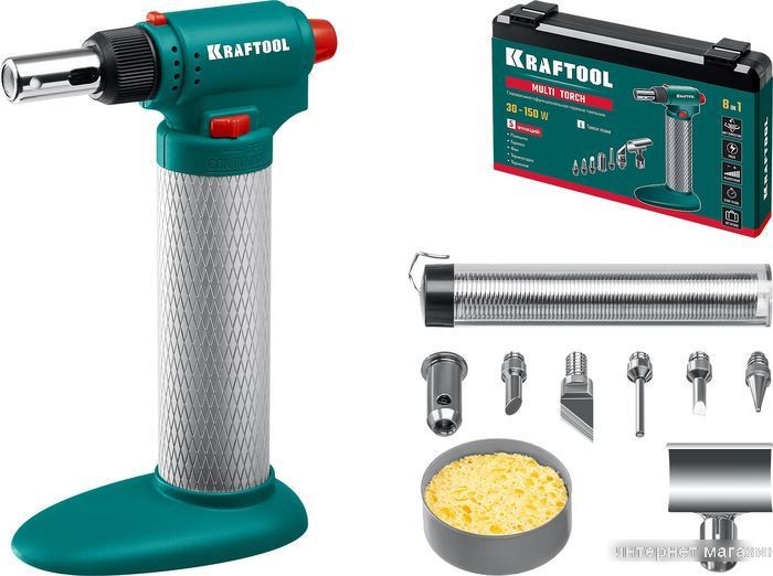 Газовый паяльник KRAFTOOL Multi Torch 55506-H8