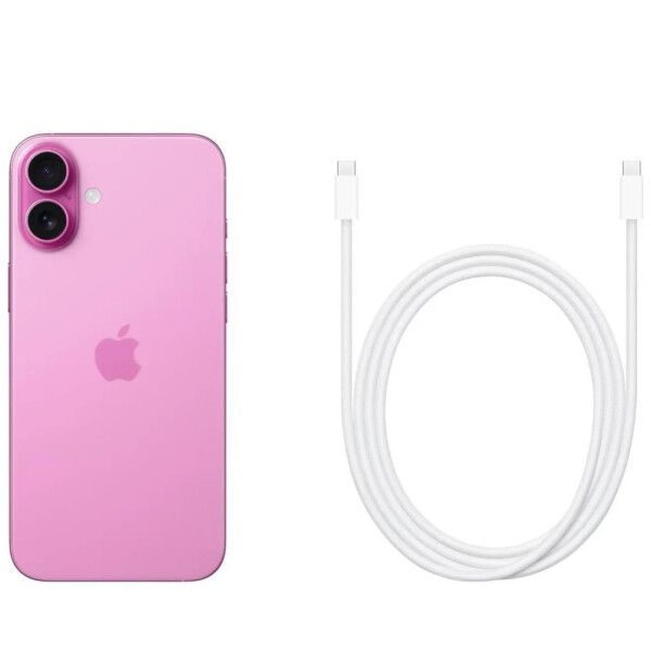 Смартфон Apple iPhone 16 128GB (розовый)