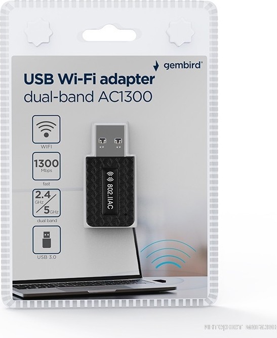 Wi-Fi адаптер Gembird WNP-UA1300-03