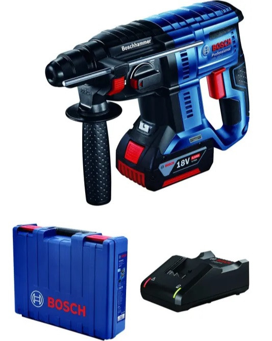 Перфоратор Bosch GBH 180-LI Professional 0611911122 (с 1-им АКБ, кейс)
