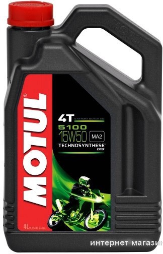 Моторное масло Motul 5100 4T 15W-50 4л