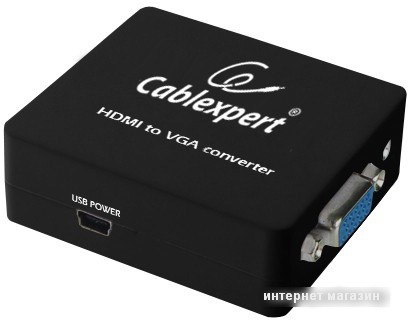 Адаптер Cablexpert DSC-HDMI-VGA-001