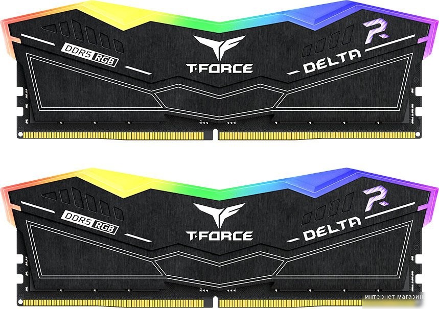 Оперативная память Team T-Force Delta RGB 2x16ГБ DDR5 6000 МГц FF3D532G6000HC38GDC01