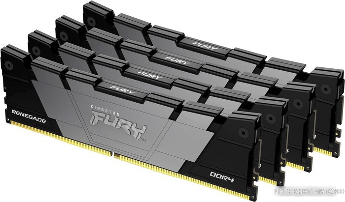 Оперативная память Kingston FURY Renegade 4x16ГБ DDR4 3600 МГц KF436C16RB12K4/64