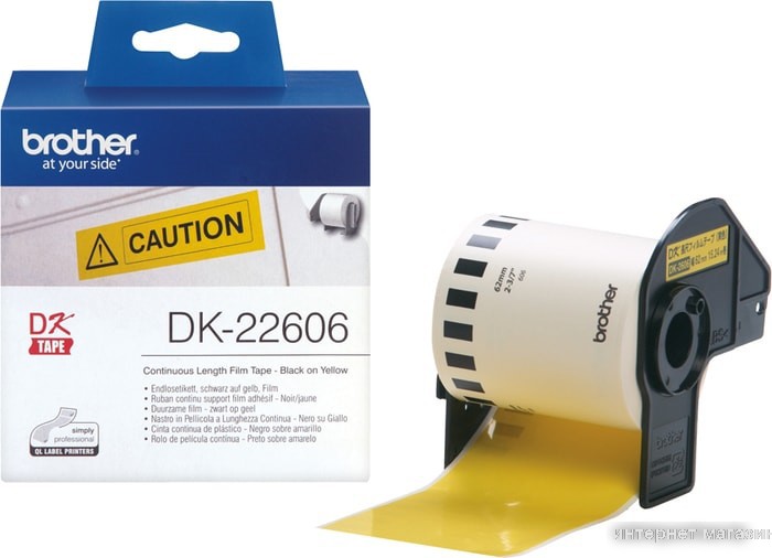 Лента Brother DK-22606 (62 мм, 15.24 м)