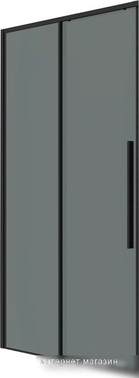 Душевая дверь Grossman Galaxy 90x195 1/2.K33.01.90.21.10 (черный матовый/тонированное стекло)