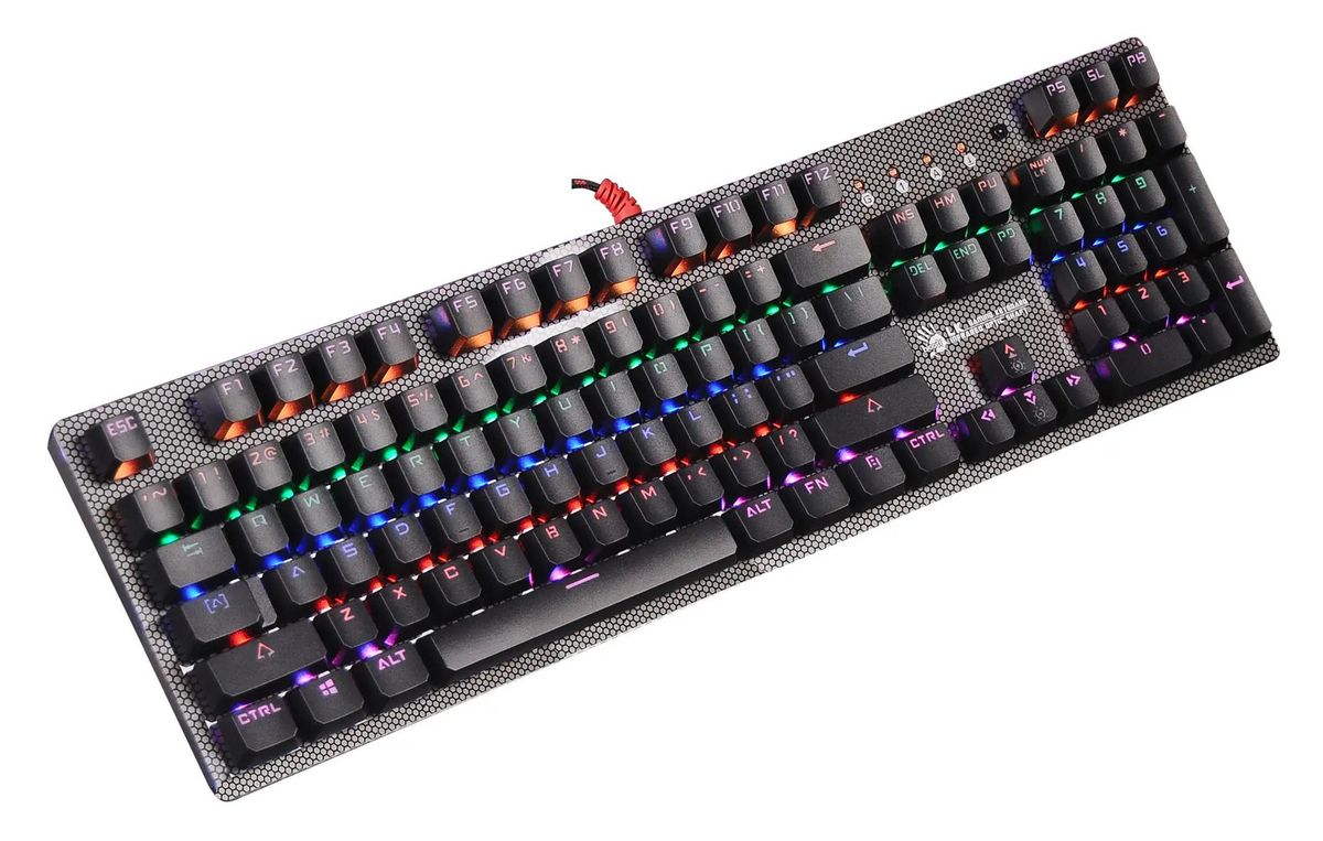 Клавиатура A4Tech Bloody B810R (черный)