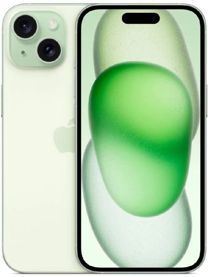 Смартфон Apple iPhone 15 256GB (зеленый)