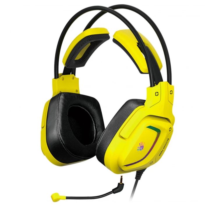 Наушники A4Tech Bloody G575P (желтый)