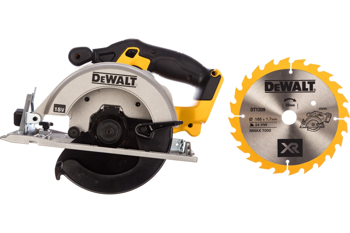 Дисковая пила DeWalt DCS391N (без АКБ)