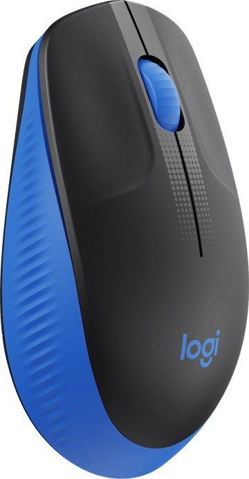 Мышь Logitech M190 (черный/синий)