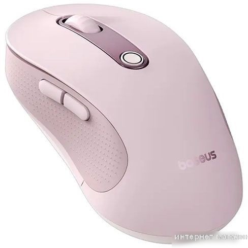 Мышь Baseus F02 Ergonomic Wireless Mouse (розовый)