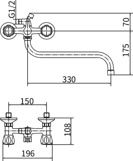 Смеситель PLstart PL2209