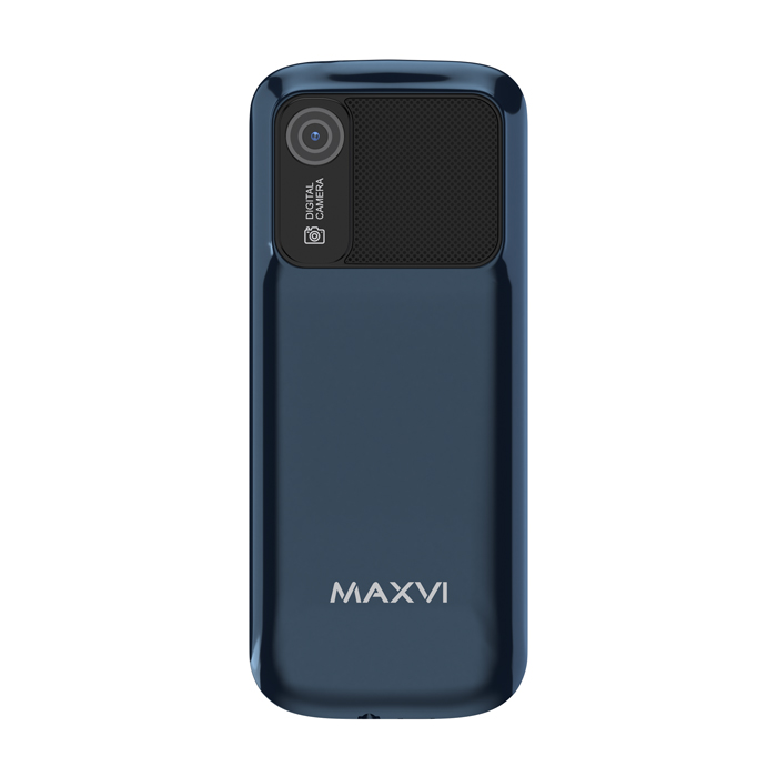 Кнопочный телефон Maxvi P30 (синий)