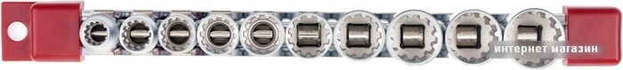 Набор торцевых головок Matrix 13593 (10 предметов)