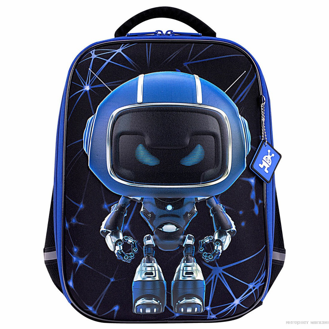 Школьный рюкзак BRAUBERG Light. Evil Robot 272028