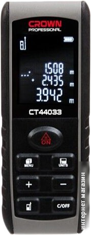 Лазерный дальномер Crown CT44033