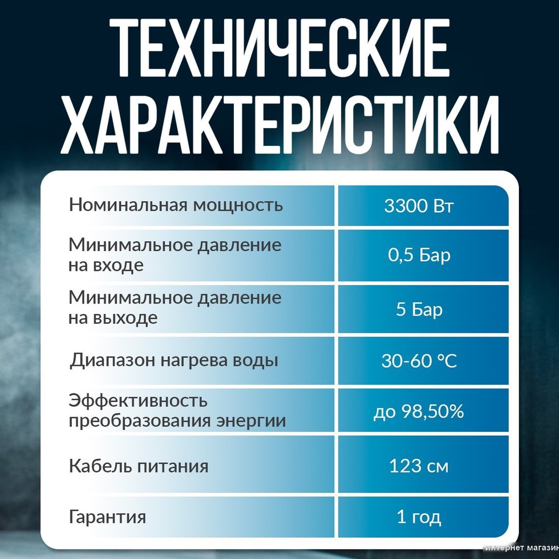 Проточный электрический водонагреватель кран+душ Atlanta ATH-7437