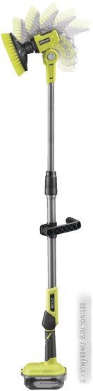 Щеточная машина для террас Ryobi R18TPS (без АКБ)