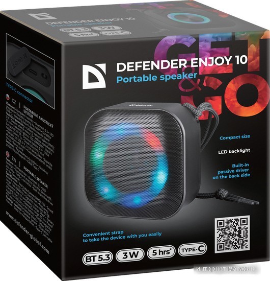 Беспроводная колонка Defender Enjoy 10