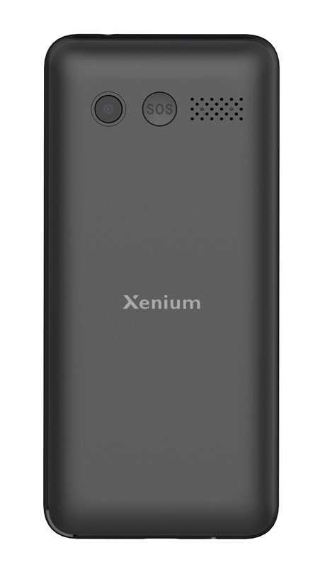 Кнопочный телефон Xenium X700 (черный)