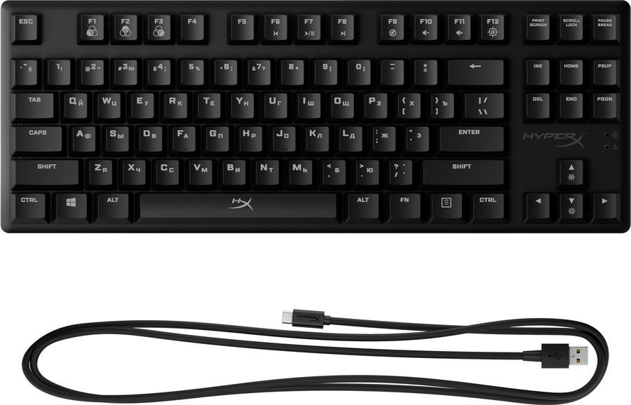 Клавиатура HyperX Alloy Origins Core (HyperX Red)