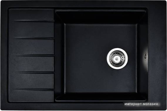Кухонная мойка Wisent WP780-26 (антрацит)
