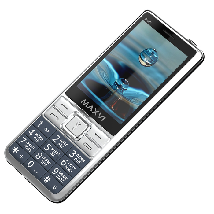 Кнопочный телефон Maxvi X900i (маренго)