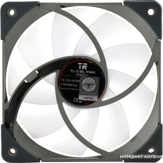 Набор вентиляторов Thermalright TL-C12L [4pin/12V] X3