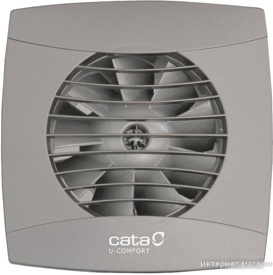 Осевой вентилятор CATA UC-10 Timer (серебристый)
