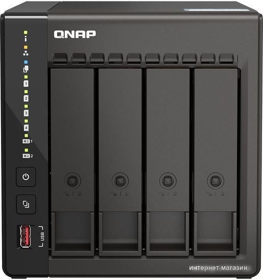 Сетевой накопитель QNAP TS-453E-8G