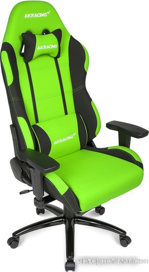 Кресло AKRacing Prime (зеленый/черный)