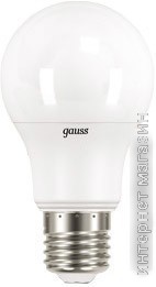 Светодиодная лампа Gauss E27 10 Вт 2700 K [102502110-T]