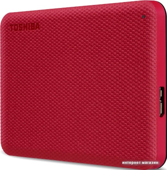 Внешний накопитель Toshiba Canvio Advance 2TB HDTCA20ER3AA (красный)