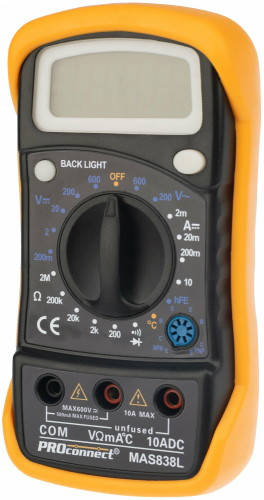 Мультиметр PROconnect MAS838L