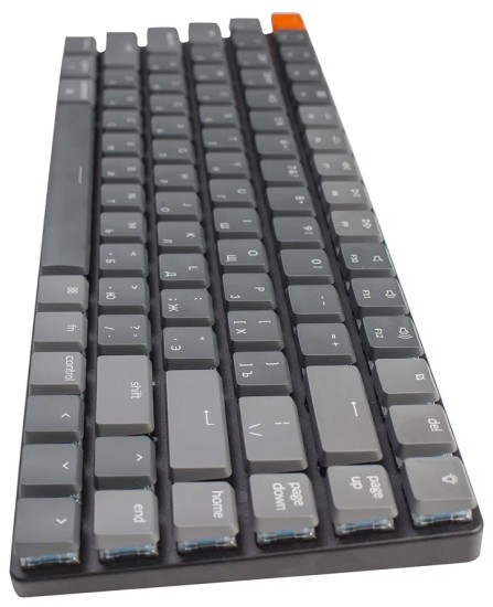 Клавиатура Keychron K3 Wireless V2 RGB (Keychron Blue, нет кириллицы)