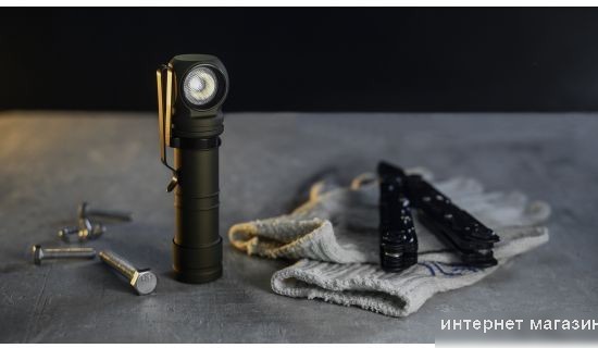 Фонарь Armytek Wizard C2 Pro Max Magnet USB Olive (белый)