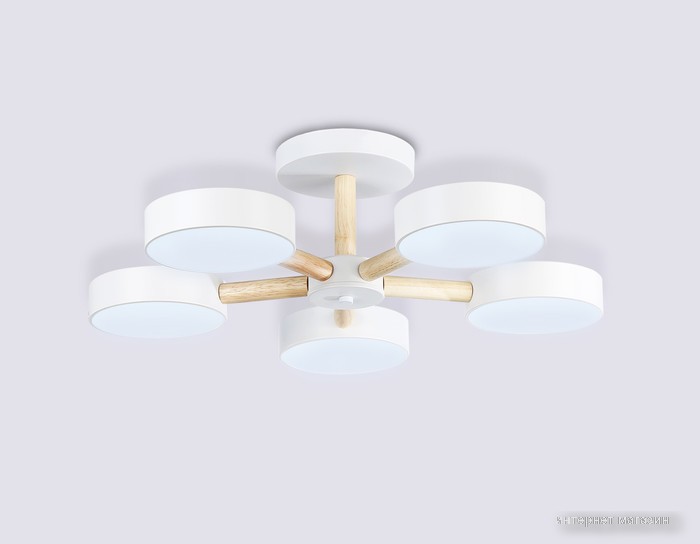 Припотолочная люстра Ambrella FL4825/5 WH