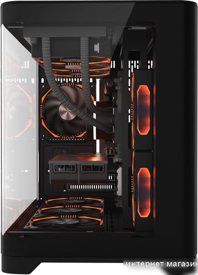 Корпус 1stPlayer UView UV6 (черный)
