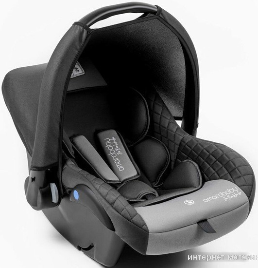 Детское автокресло Amarobaby Baby Comfort AB222008BC/11 (серый)
